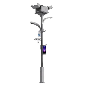Drone smart light pole