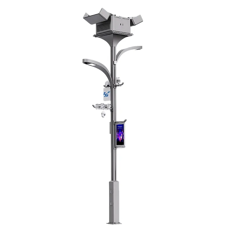 Drone smart light pole